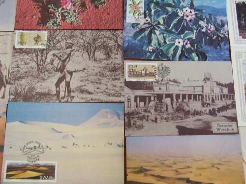 SWA Maxi Cards (27) + Third decimal definitive series + Mines and minerals