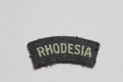 Rhodesia Army Cloth Shoulder Title
