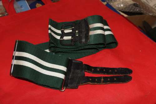 Rhodesian Army R.L.I. Stable Belt Small 750mm lenght with straps