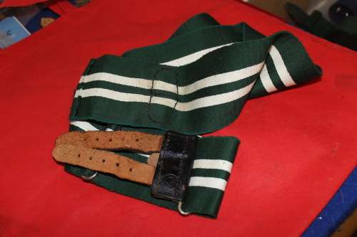 Rhodesian Army R.L.I. Stable Belt Small 750mm lenght with straps
