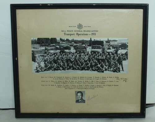 Rhodesian B.S.A.Police General Headquarters Transport Operations 1978 (Special Post Price)