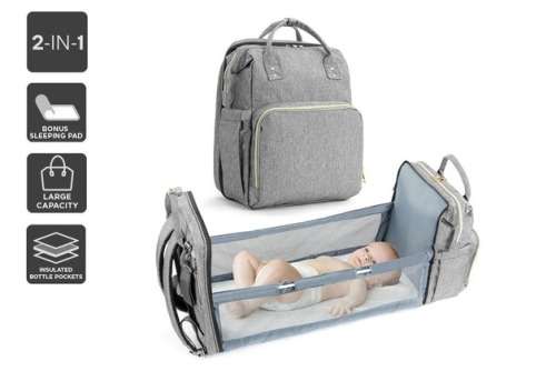 2in1 diaper and Crib baby bag