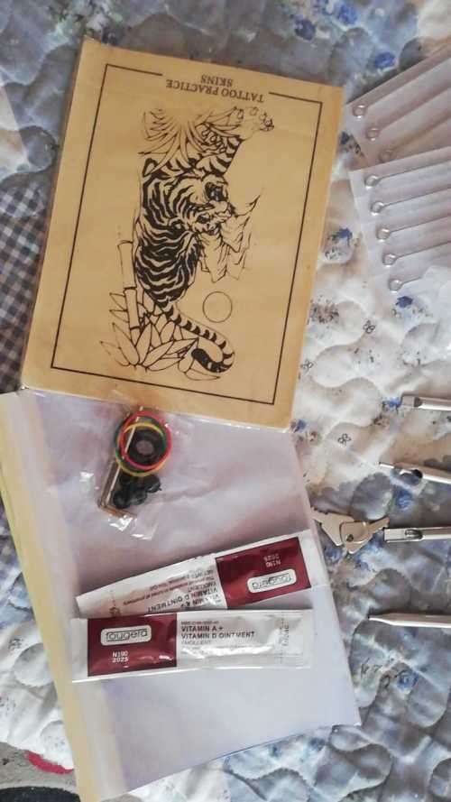 Tattoo Art starter kit with all items and ink inclusive for beginners