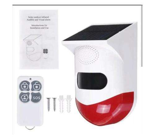 Advanced PIR Outdoor Solar Alarm System Q-BJ201