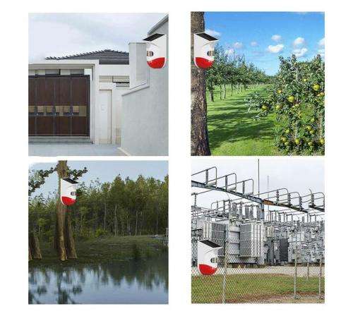 Advanced PIR Outdoor Solar Alarm System Q-BJ201