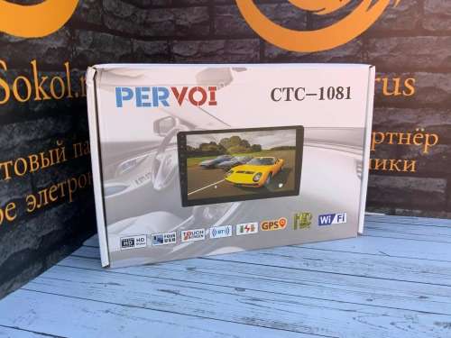 PERVOI CTC-1081 (10` Touchscreen Android Radio + Bluetooth)