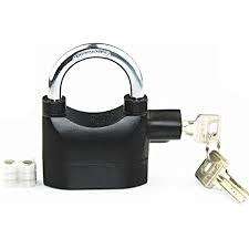 Siren Alarm Padlock