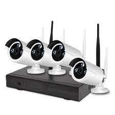HD 4 Channel 4G Wireless IP Camera CCTV Security Surveillance System NVR KIT ANDOWL BRAND