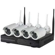 HD 4 Channel 4G Wireless IP Camera CCTV Security Surveillance System NVR KIT ANDOWL BRAND