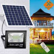 30W Outdoor Solar Power LED Lights Garden Wall Lamp Waterproof