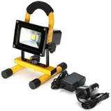 LED Rechargeable Outdoor Floodlight - Camping Light 30W