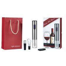Electric Stainless Steel Wine Opener Set