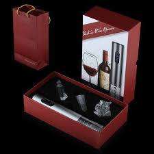 Electric Stainless Steel Wine Opener Set