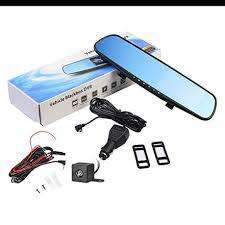 Rearview Mirror Dual Channel DVR Camera Recorder Dash Cam