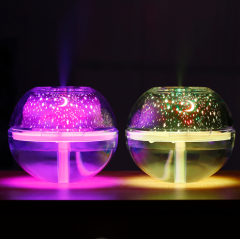 Crystal Night Light Projection Humidifier