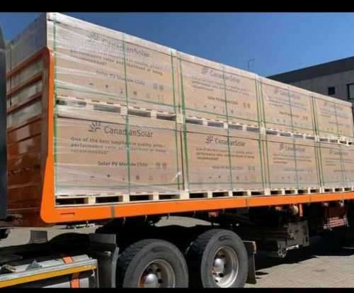 650W Original mono Canadian solar panel