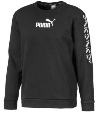 Puma Men`s AMPLIFIED CREW Fleece Sweater Medium