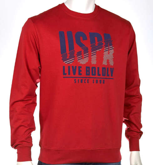 USPA SWEATER LONG ROUND NECK (M)