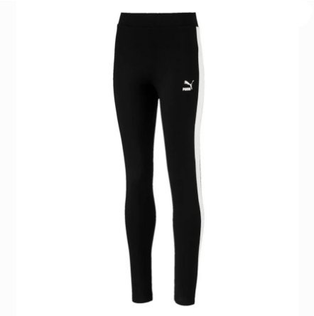 PUMA Ladies Classics Logo T7 Leggings (XS)