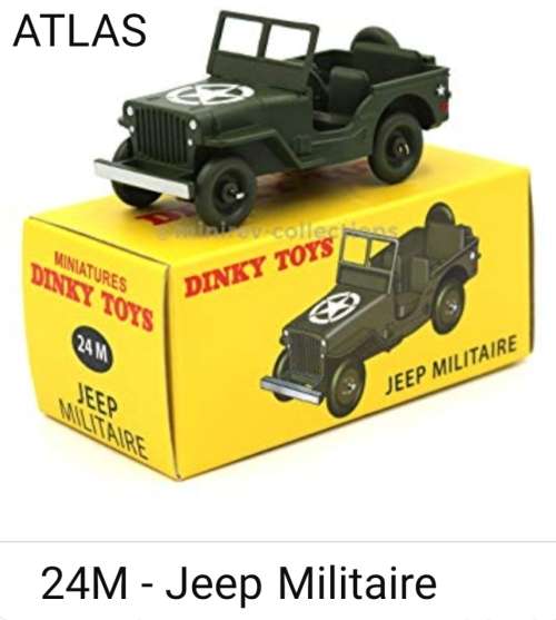 Atlas Dinky Toys - Jeep Militaire
