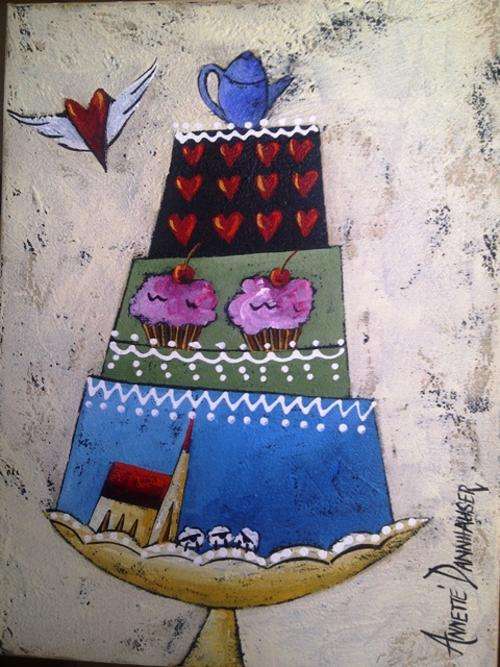 AD1276 Hotcakes3 by Annette Dannhauser 255mmx300mm