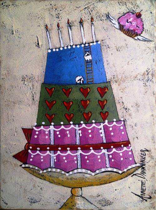 AD1277 Hotcake4 by Annette Dannhauser 255mmx300mm