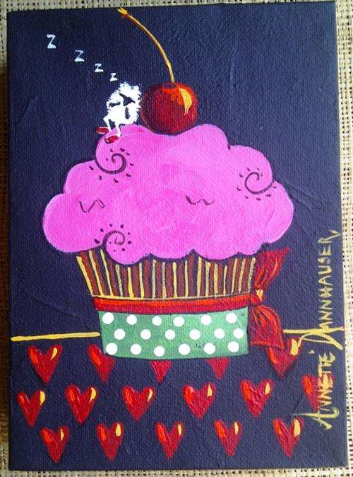 AD1550 Snooze by Annette Dannhauser 130mmx180mm