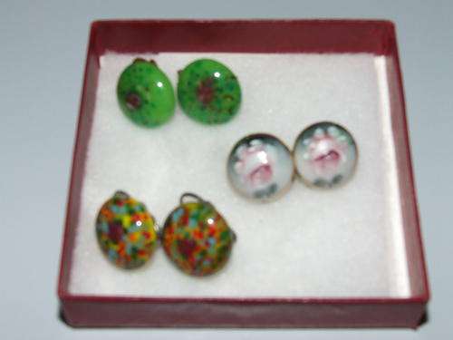 Funky 3 Pair Earring Set