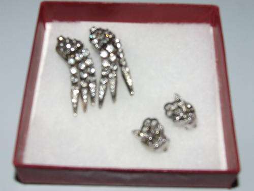 Glittery 2 Pair Earring set