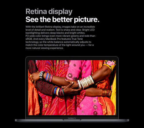 Apple 13-inch MacBook Air: Apple M1 chip with 8-core CPU and 7-core GPU, 256GB - Space Grey