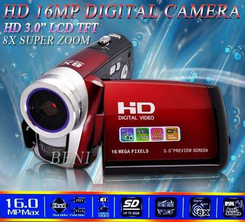 3" TFT LCD 16MP HD Digital video Camera