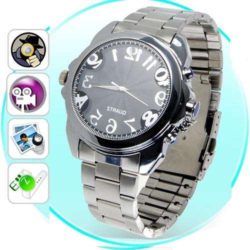 4GB FULL METAL DVR Spy Watch
