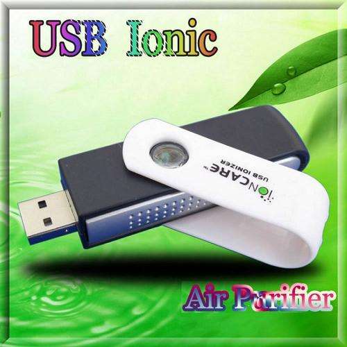 Rotatable USB Ionic Ionizer Fresh Air Purifier