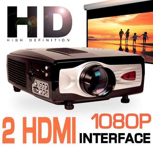 HD Projector 1080P Home Theater  2 x HDMI Switchable Interface + Extra Bulb 2000 Lumen!!!