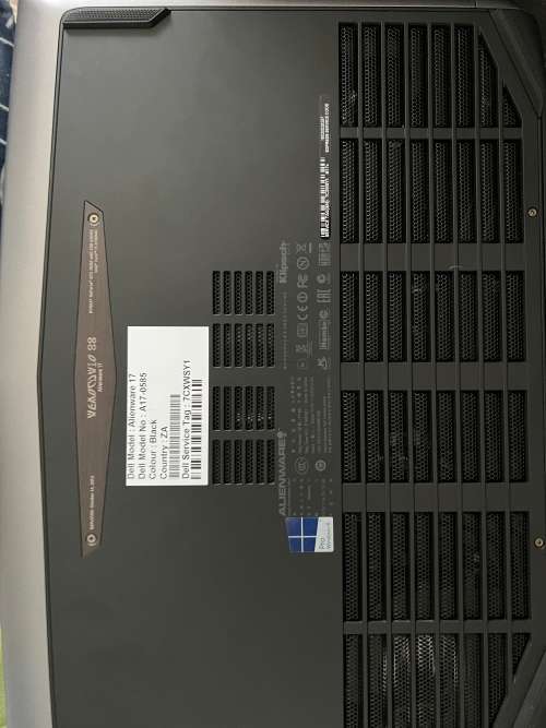 Alienware 17 laptop