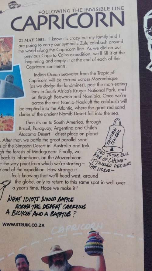 The Invisible Line Capricorn by KINGSLEY HOLGATE