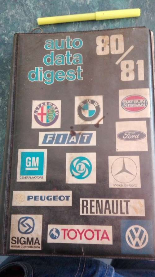 AUTO DATA DIGEST 80/81 by Meade & McGrouther