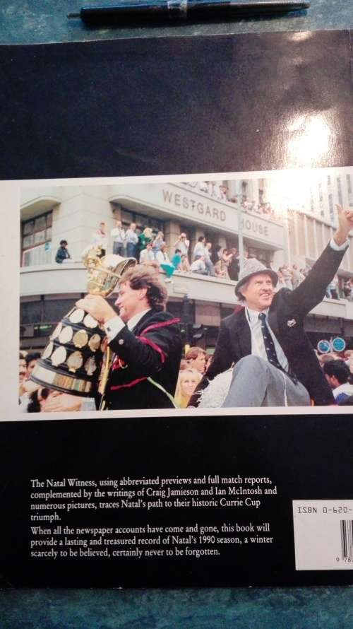 Road to GLORY A Pictorial Record of Natals Currie Cup Triumph by John Bishop