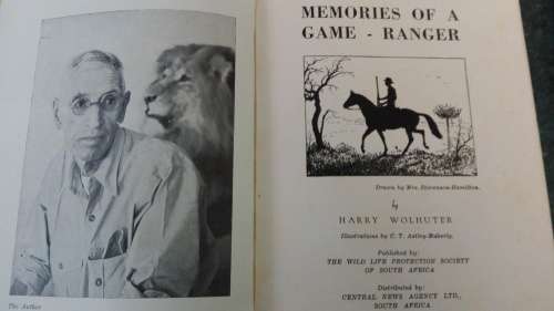 MEMORIES OF A GAME RANGER by HARRY WOLHUTER
