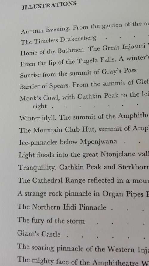 BARRIER OF SPEARS Drama of the Drakensberg by R O PEARSE First Edition 1973