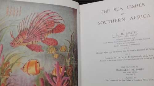 THE SEA FISHES OF SOUTHERN AFRICA by J L B SMITH