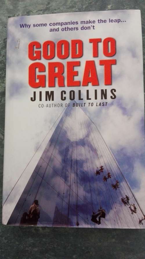 GOOD TO GREAT by JIM COLLINS Hardcover