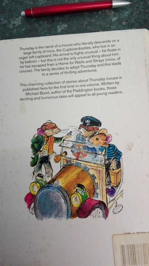 2 Books A BEAR CALLED PADDINGTON plus A MOUSE CALLED THURSDAY MICHAEL BOND