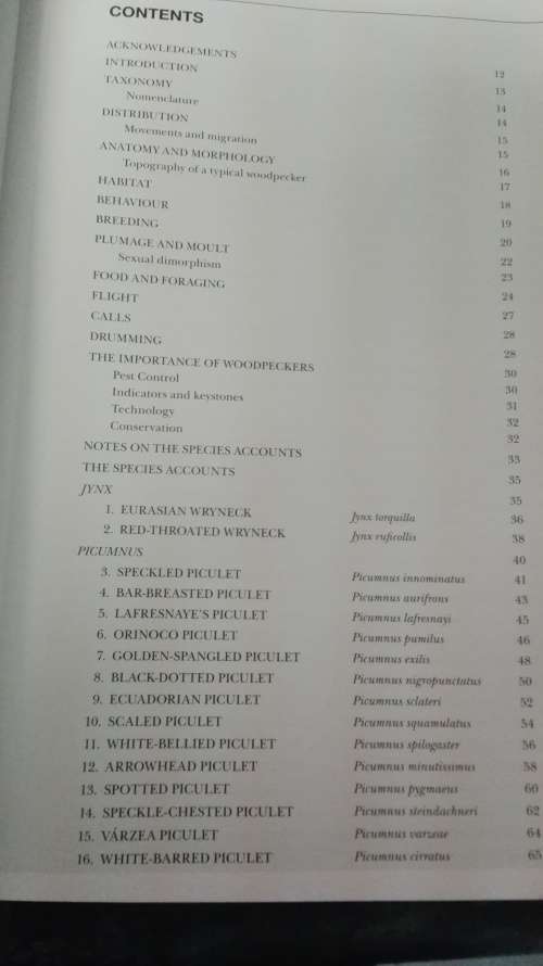 WOODPECKERS OF THE WORLD ; A Photographic Guide : GERARD GORMAN First Printing 2014