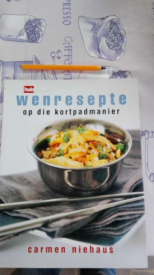 Huisgenoot WENRESEPTE op die KORTPADMANIER CARMEN NIEHAUS