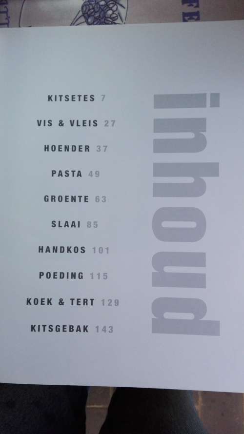 Huisgenoot WENRESEPTE op die KORTPADMANIER CARMEN NIEHAUS