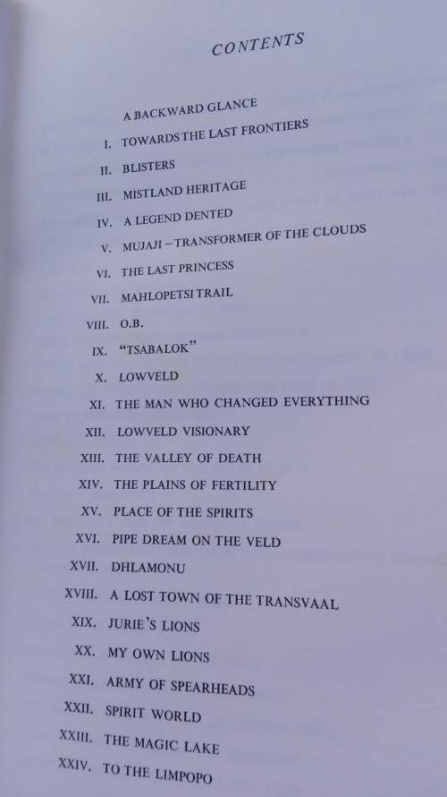 VALLEY OF THE MISTS HARRY KLEIN