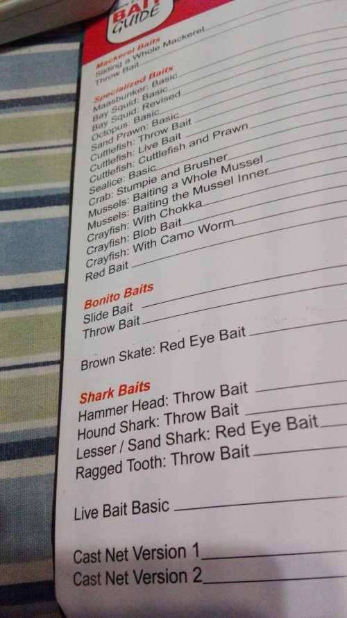 ROCK AND SURF BAIT GUIDE Angling Times