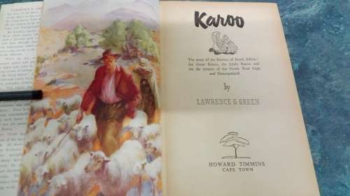 KAROO LAWRENCE G GREEN First Edition 1955