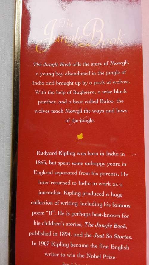 RUDYARD KIPLING'S THE JUNGLE BOOK  Childrens Classic Collection